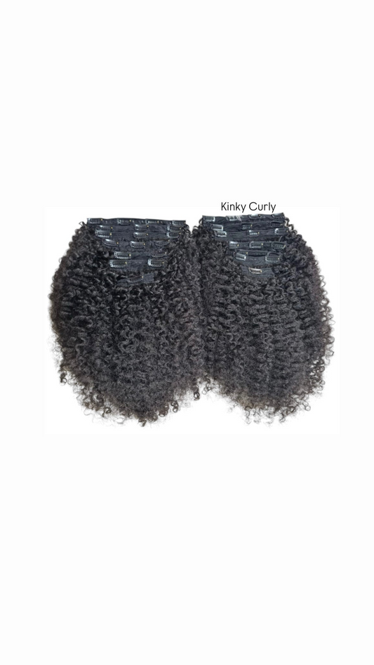 Raw Seamless clip ins PRE ORDER