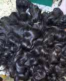 Raw Indian Machine Weft Bulk Hair