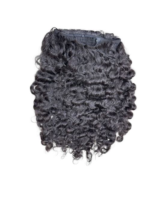 Flip Over Half Wig